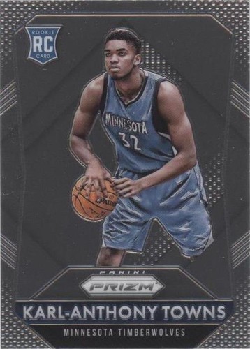 MOSES MALONE #260 ROCKETS PRIZMS SILVER REFRACTOR SP 2015-16