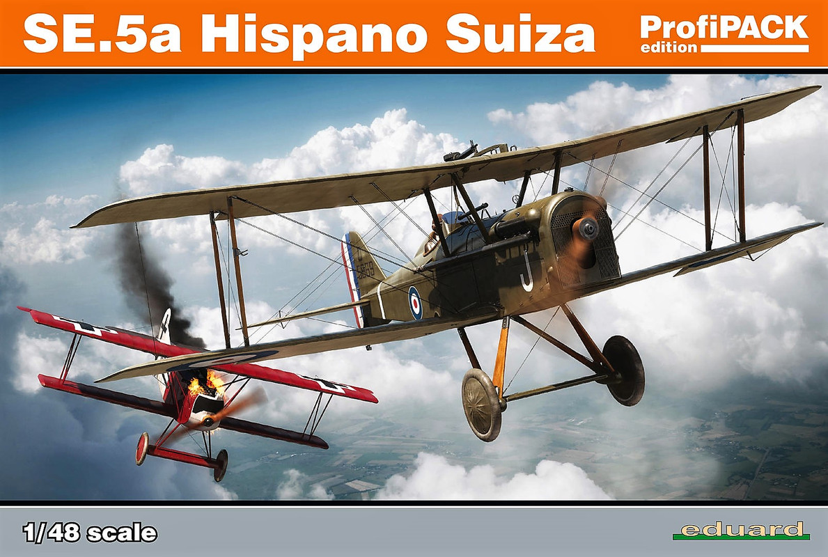 Eduard 1/48th scale SE5a Hispano Suiza