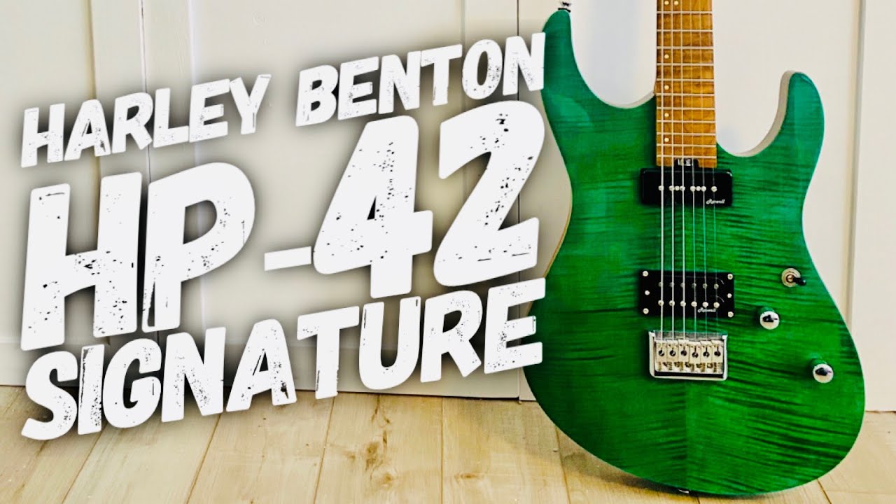 $375 Harley Benton HP-42 Signature Guitar - Crazy German Dudes