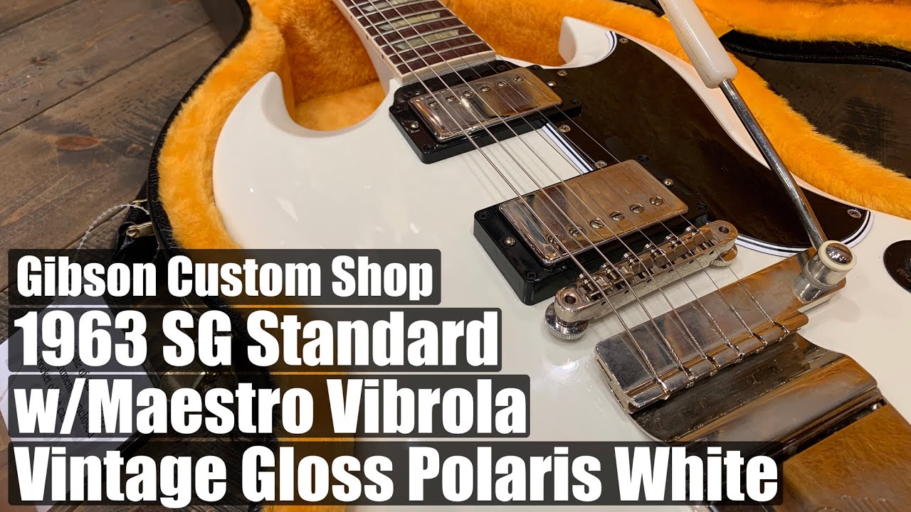Gibson Custom Shop / 1963 SG Standard w/Maestro Vintage Gloss