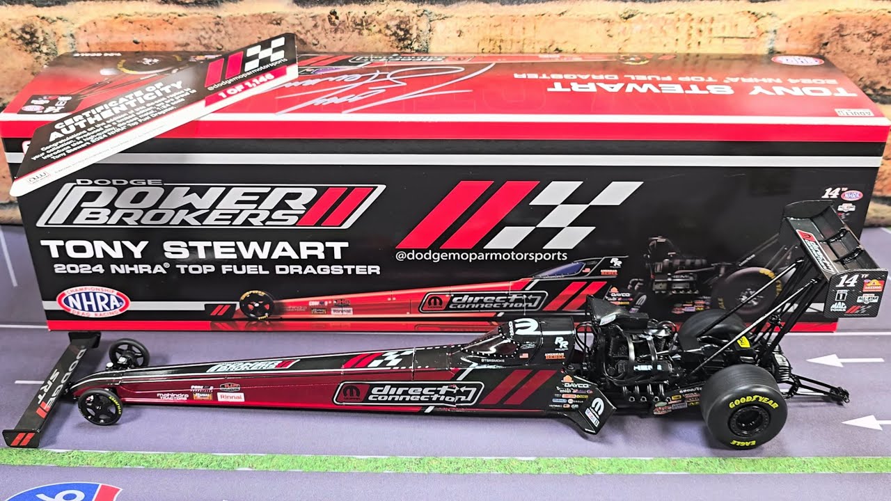 REVIEW: Tony Stewart 2024 Direct Connection NHRA Top Fuel Dragster