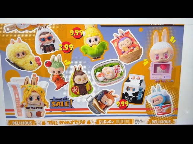 POP MART THE MONSTERS Wacky Mart Series Figures - REVIEW - PRE