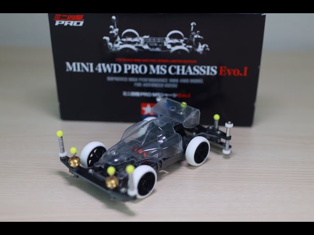 TAMIYA MINI 4WD PRO MS CHASSIS EVO.1 - YouTube