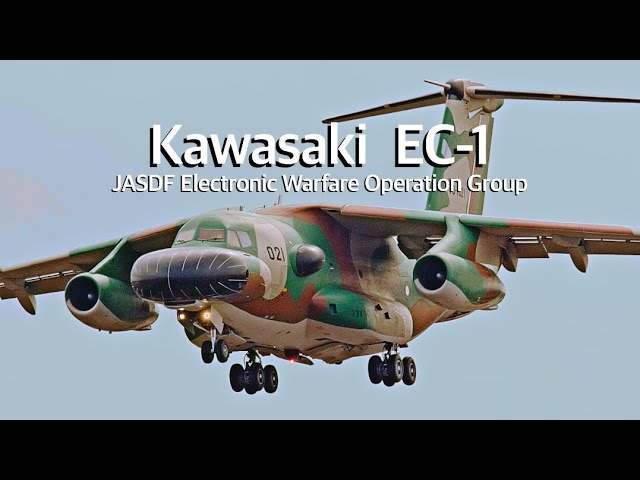 航空自衛隊に1機だけ、電子戦訓練仕様 改造機 絶滅危惧種カモノハシ EC
