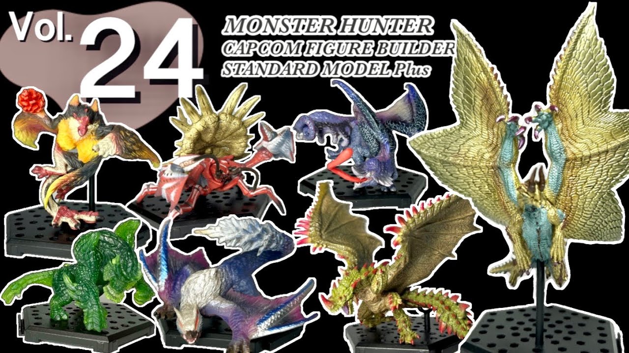 4K画質【モンハン】カプコンフィギュアビルダー モンスターハンター