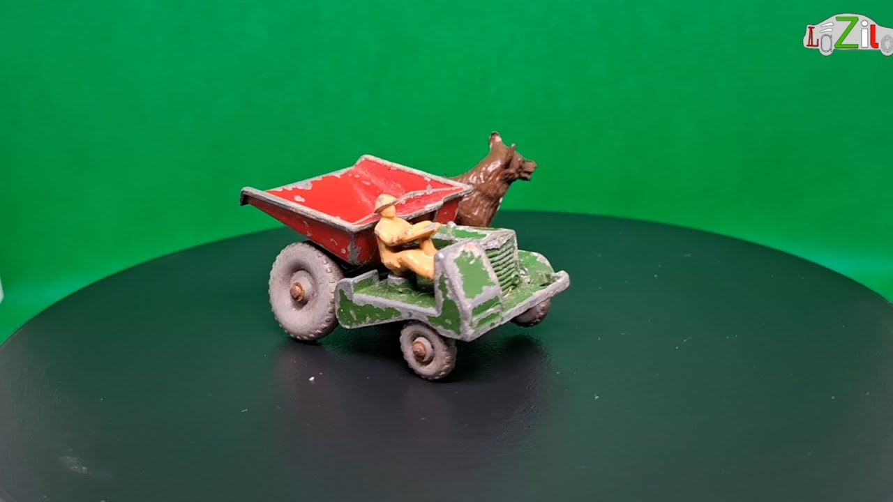 Vintage Matchbox Lesney no.2 Muir hill dumper diecast restoration