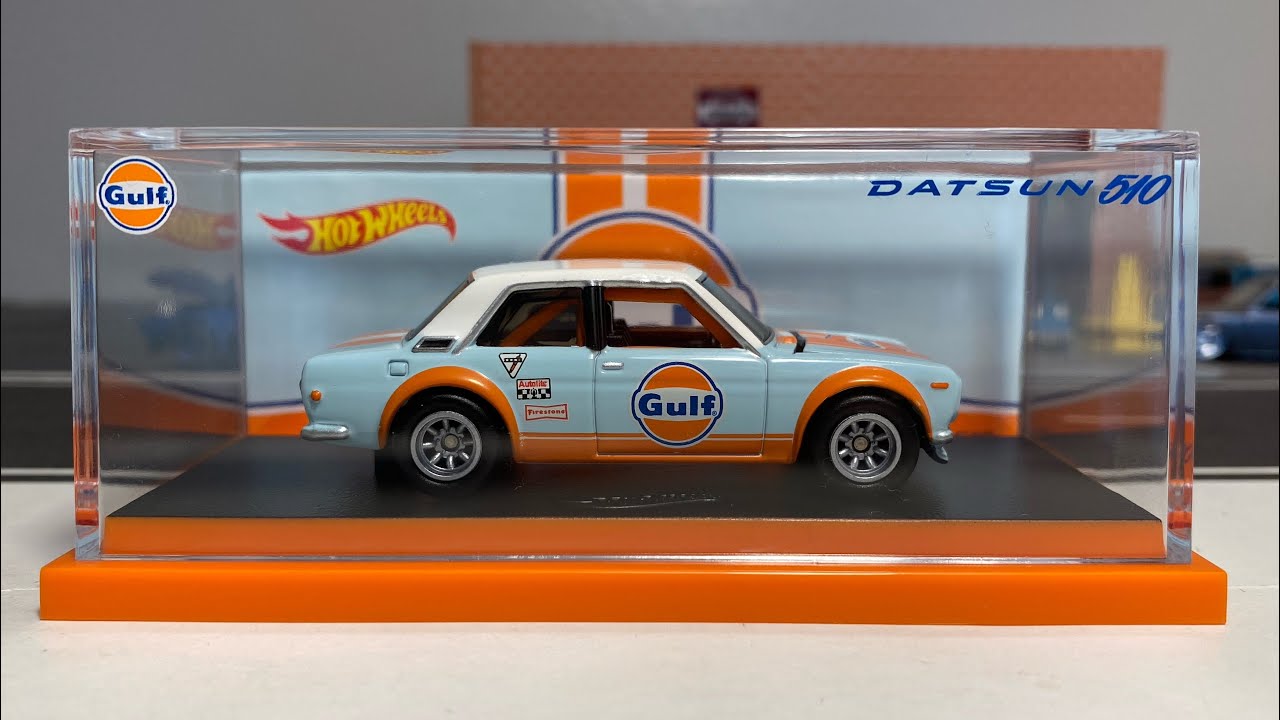 Hotwheels RLC Gulf Datsun 510 - YouTube