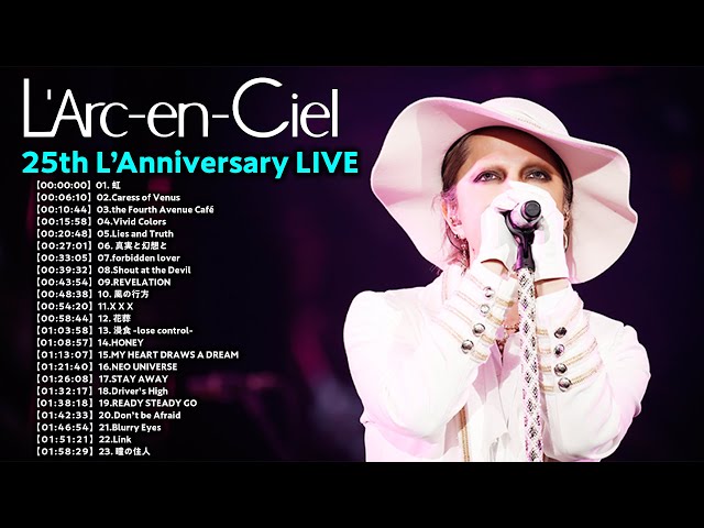 L'Arc en Ciel】25th L'Anniversary LIVE - YouTube