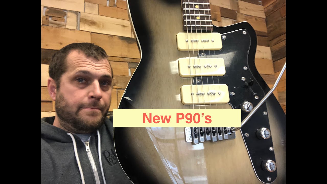 Reverend P-90 Pickup Swap: The Tones - YouTube