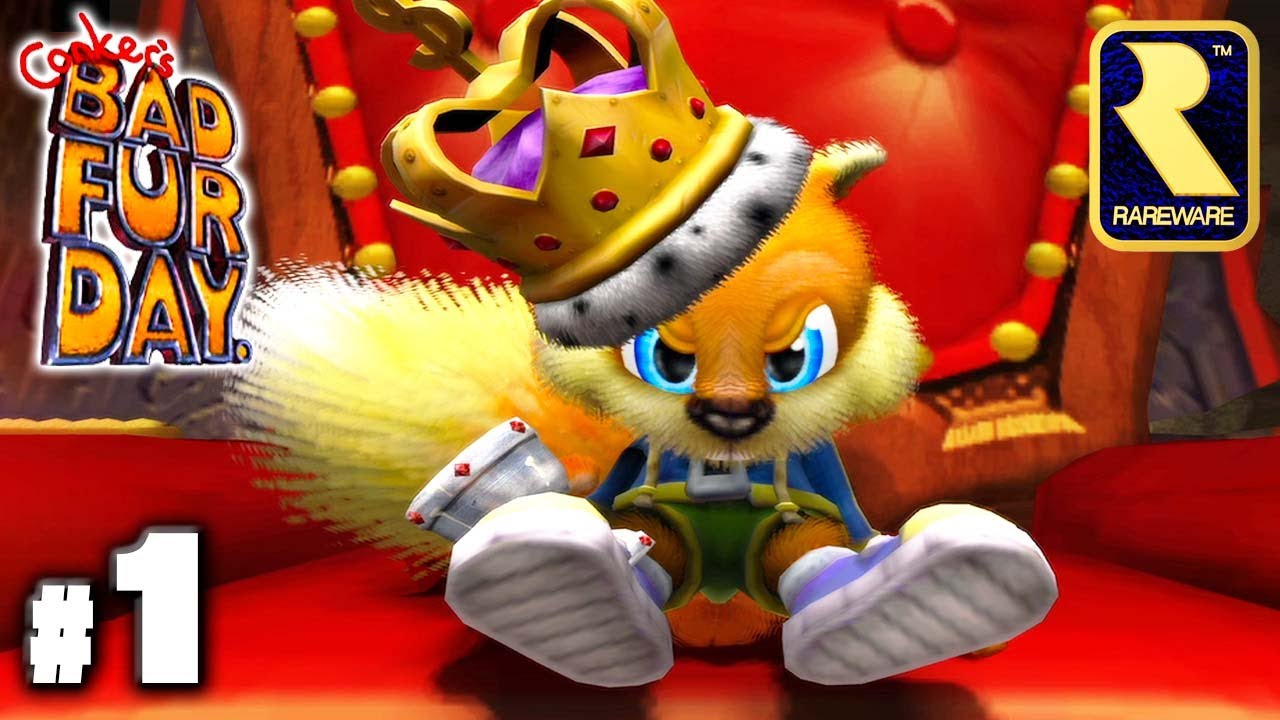 コンカーズ・バッド・ファー・デイ：Conker's Bad Fur Day - YouTube