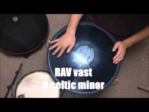 神秘の打楽器】ロシア製のラヴドラム(RAVdrum)を即興演奏してみた RAV