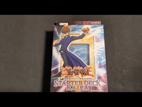 Opening A 1st Edition Starter Deck Kaiba From 2002 with a twist