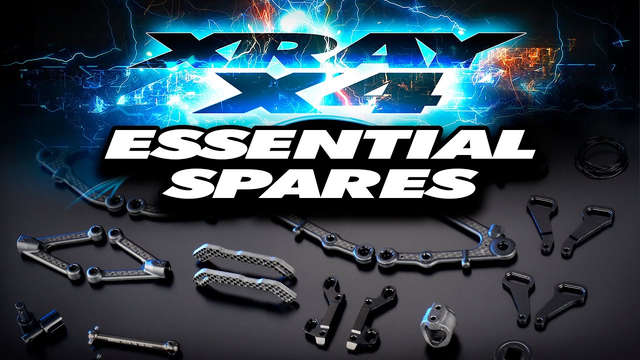 XRAY X4 - Essential Spare Parts - YouTube