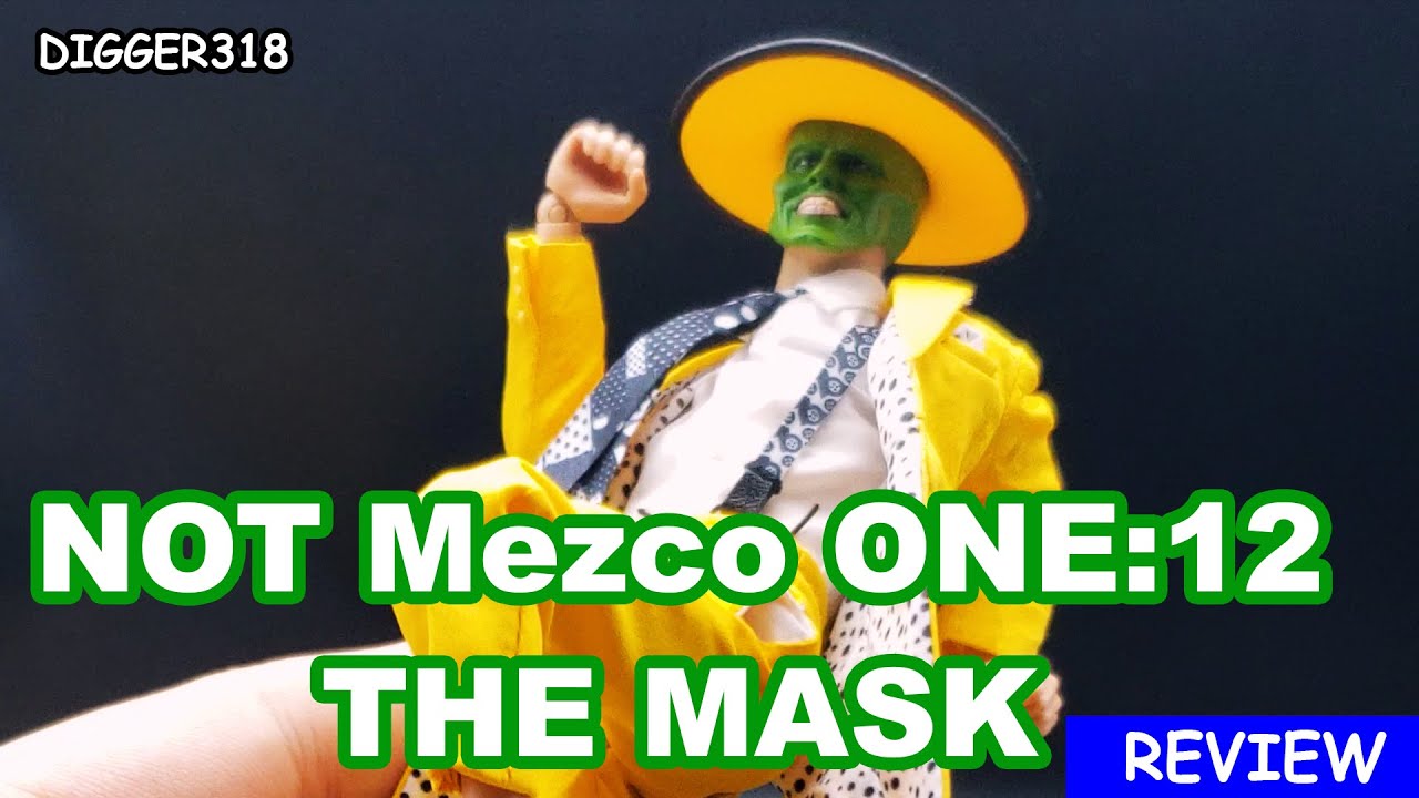 The Mask 1:12 Action Figure Pocket World PW2019 Toy Review 4K