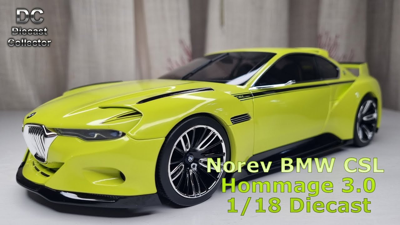 Norev - BMW 3.0 CSL Hommage Concept - 1/18 Diecast - In Depth