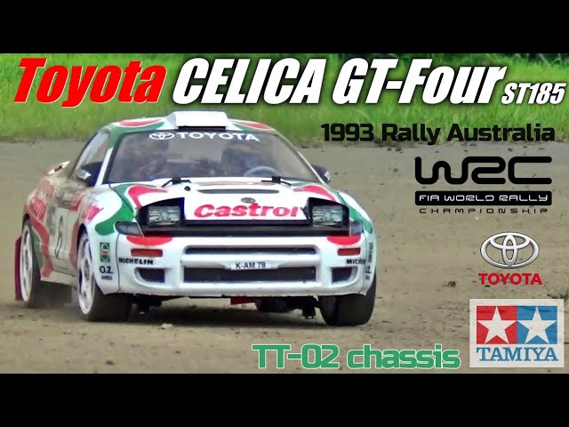 タミヤTT-02セリカGT-FOUR(ST185)が欲しくなるビデオ WANT TT-02