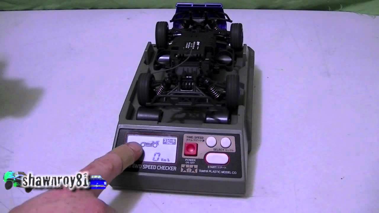 Tamiya Mini 4WD Speed Checker Unboxing & Test - YouTube