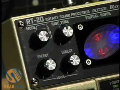 Boss RT-20 Rotary Speaker Sound Processor - YouTube