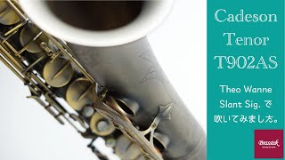 試奏動画】CADESON の代表的モデル T902 Antique Satin をセオワニで