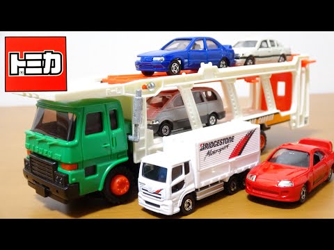 懐かしのトミカ デラックスカーキャリアセットとTCNオリジナル UD
