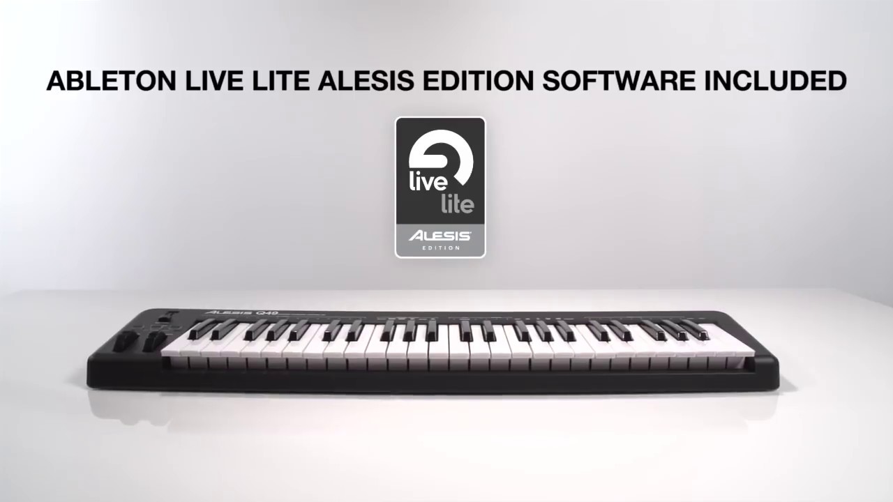Alesis Q49 USB/MIDI Keyboard Controller: Overview - YouTube
