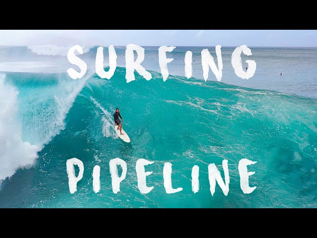 4K 【HAWAII】 North Shore Banzai Pipeline Big waves Surfing