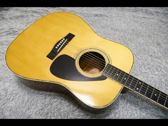 1980 made Vintaege YAMAHA FG-300D High quality Acoustic guitarMade