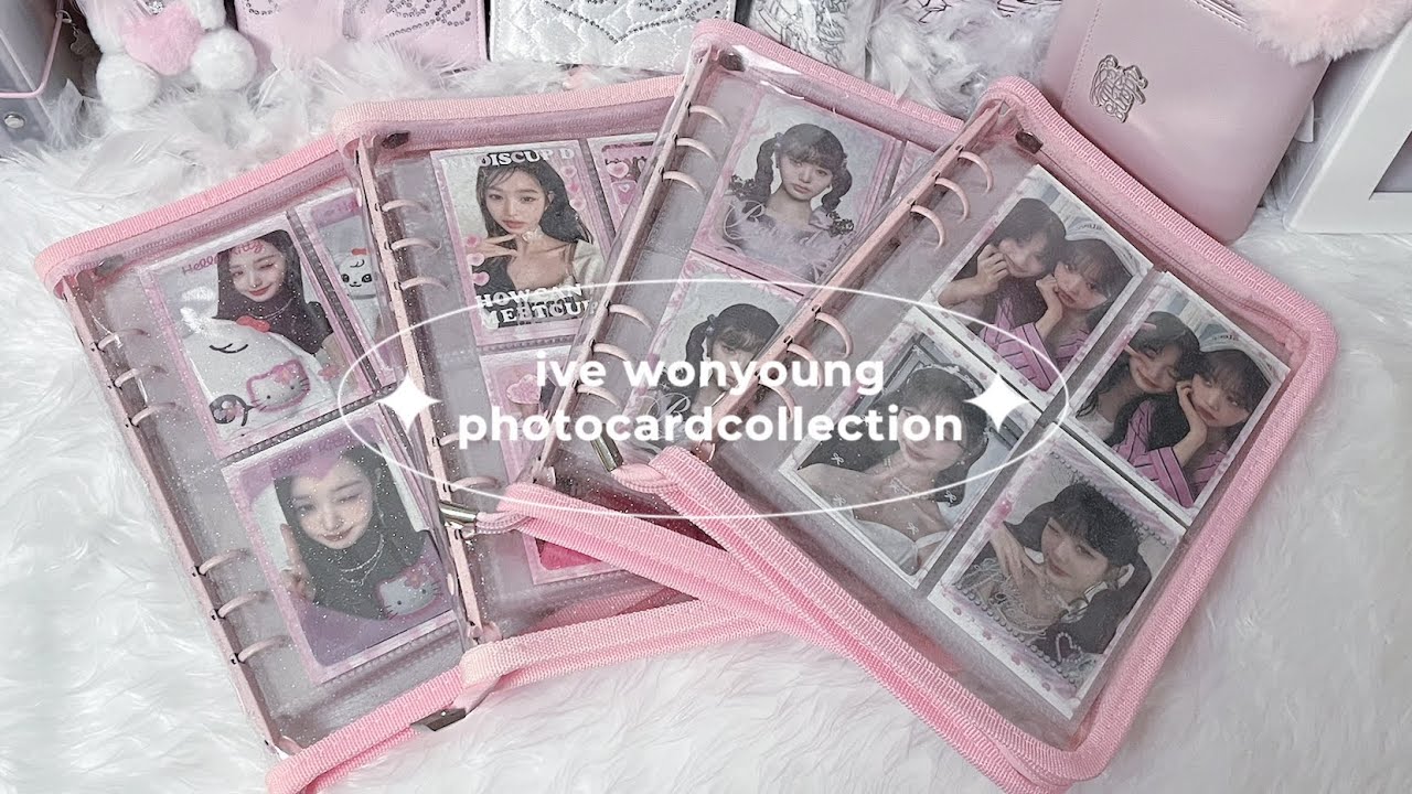 初公開】2年半集めたウォニョンのトレカ紹介🎀 다이브로그/아이브원영