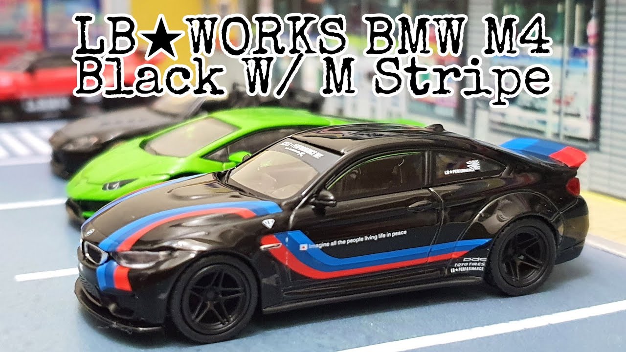 MINI GT LB-WORKS BMW M4 Black W/ M Stripe / #306 Unboxing - YouTube