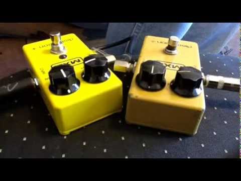 MXR Distortion+」生産時期別（ヴィンテージ～ジムダン初期）に
