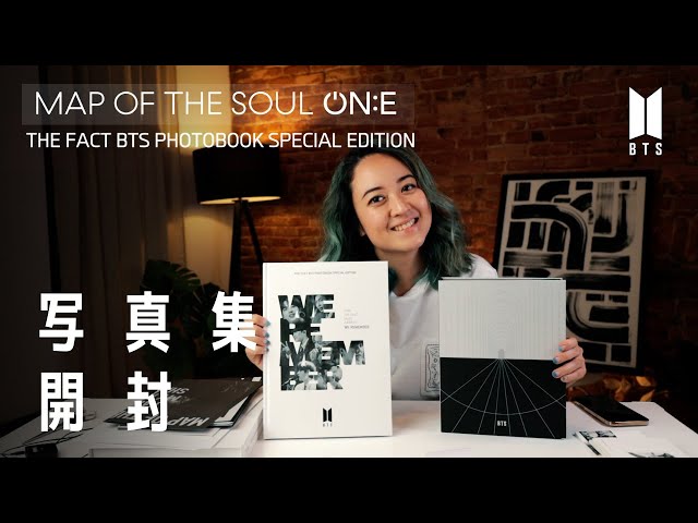 BTS写真集開封！✨MAP OF THE SOUL ON:E Concept Photobook & The Fact