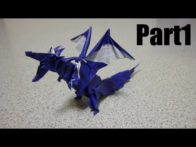 Origami Fiery Dragon 折り紙 折り方 ドラゴン - YouTube