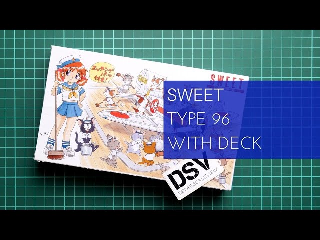 Sweet 1/144 Type 96 with Deck (14142) Review - YouTube
