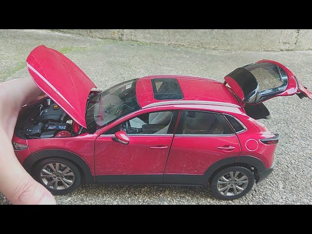 Unboxing of Mazda CX-30 Skyactiv 2.0 2022 1:18 Scale Diecast Model