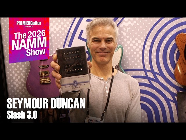 Seymour Duncan Slash 3.0 Signature Humbuckers I NAMM 2026 - YouTube