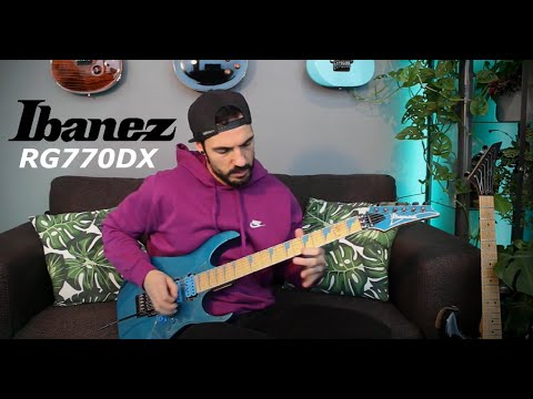 Ibanez RG770DX Laser Blue (Original 1993) Review - YouTube