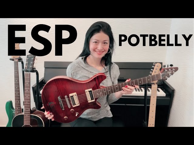 ギター紹介】「ESP POTBELLY」西尾祐理子 - YouTube