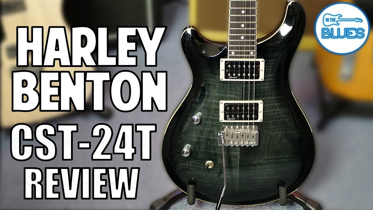 Harley Benton CST-24T Guitar Review Black Flame (The BEST