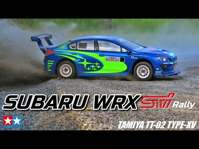 タミヤTT-02TYPE-XV スバルWRX STi RALLYが欲しくなるビデオ WANT TT