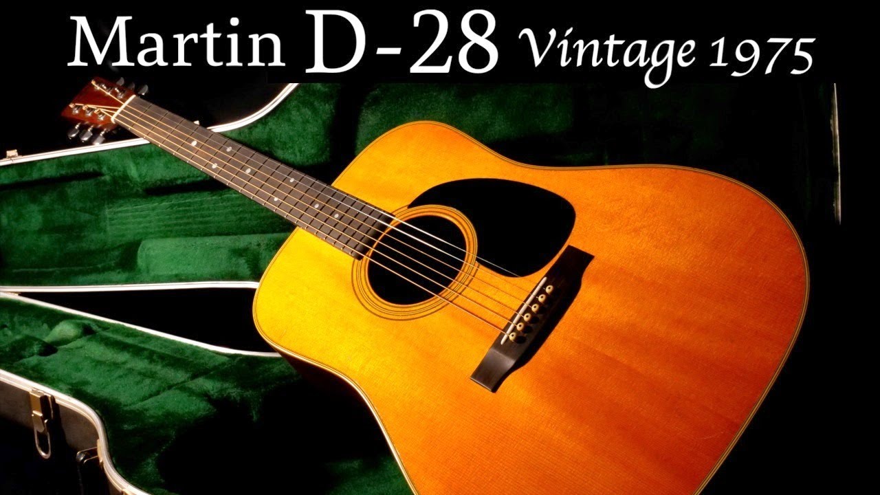 Martin D-28 (1975) (Acoustic guitar) - YouTube