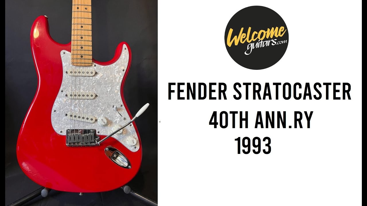 40th Anniversary Fender American Standard Stratocaster (1994