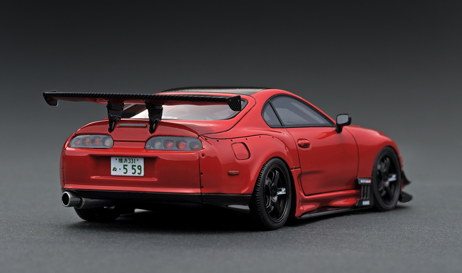 IG1431 1/43 Toyota Supra (JZA80) RZ Orido-Street Ver. Red | LINE