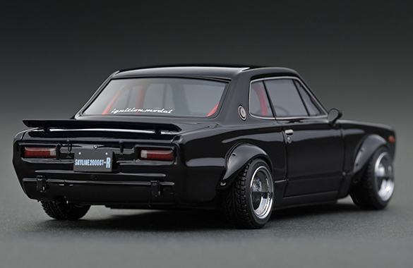 IG1604 1/43 Nissan Skyline 2000 GT-R (KPGC10) Black Metallic