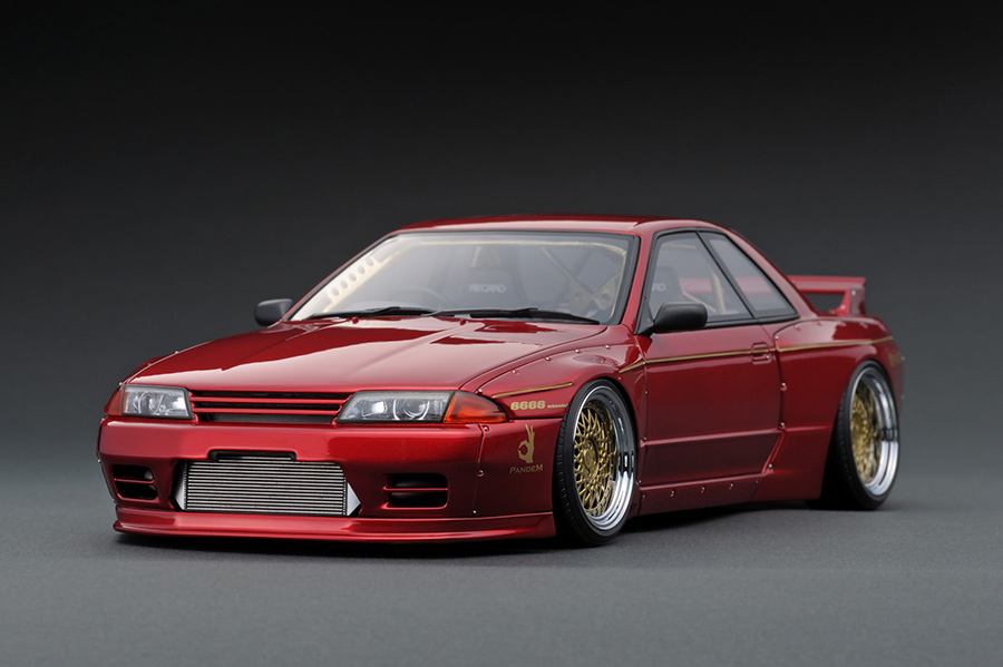 IG1273 1/18 PANDEM GT-R (BNR32) Red Metallic | LINE UP | [公式