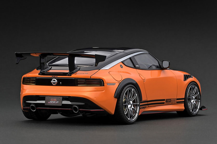 IG3382 1/18 TOP SECRET Fairlady Z (RZ34) Orange Metallic | LINE UP