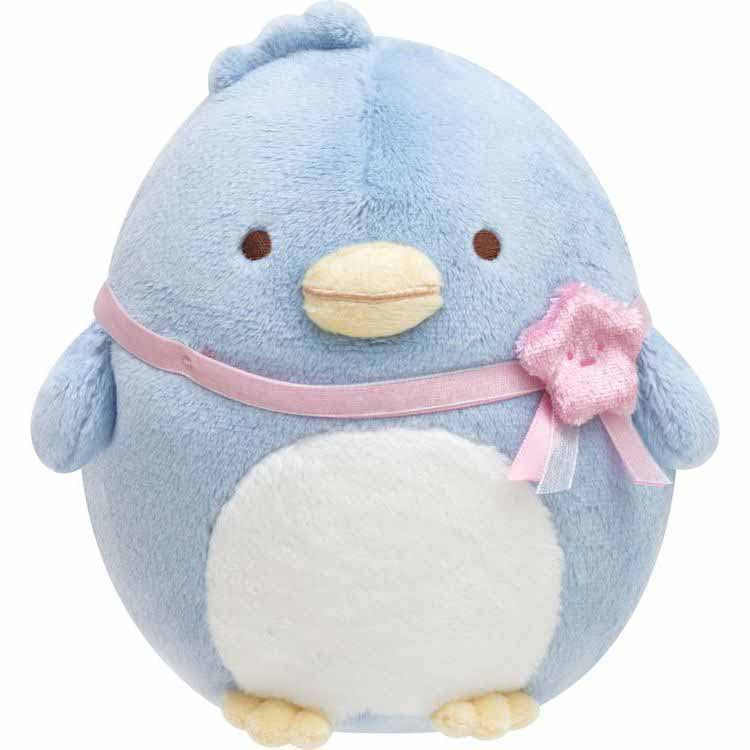 すみっコぐらし もっちり～ぬいぐるみ(ぺんぎん・本物/いっしょにお
