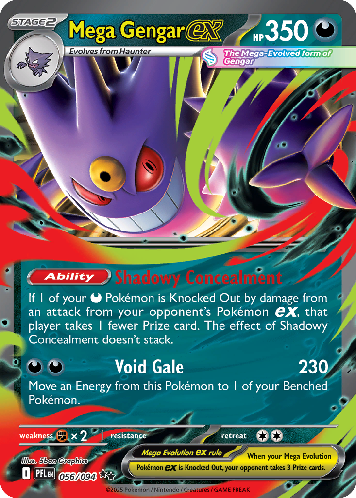 Mega Gengar ex #56 Price: $4 → PSA 10: $72 (2025 Guide