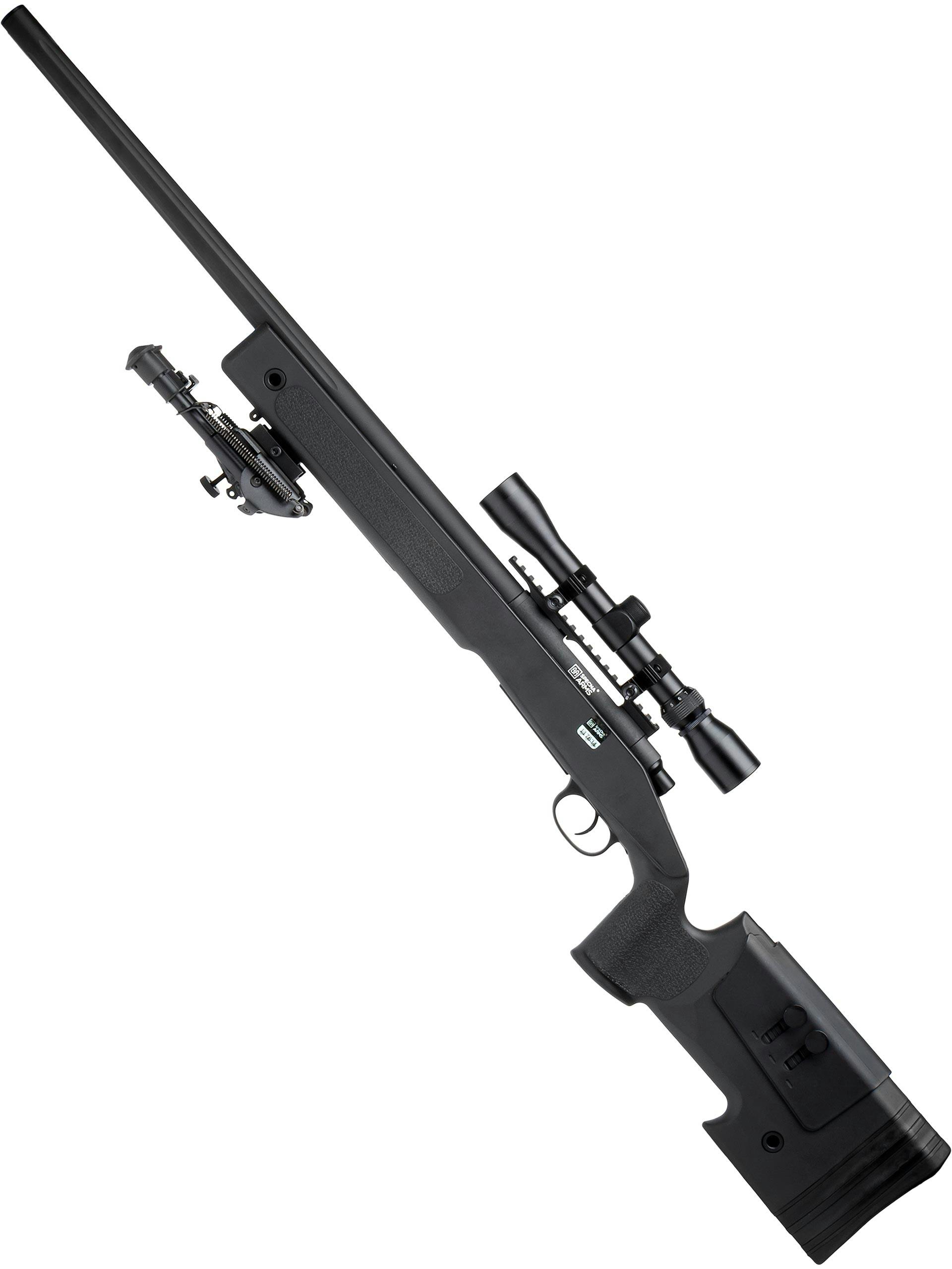 Specna Arms SA-S02 CORE™ Sniper Rifle w/Scope & Bipod; High-Power