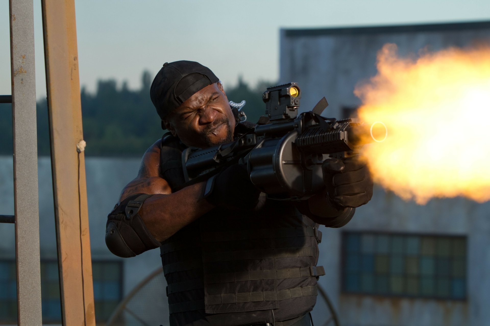 Hale Caesar — Expendables 2 5K Ultra HD Action Wallpaper