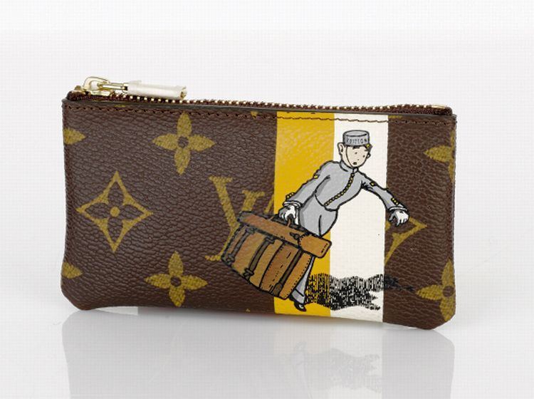 LV Groom Bellboy Coin Purse with Box and Key Fob - Handbags